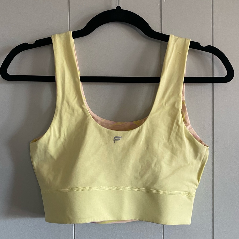 Fabletics Reversible Medium Impact Sports Bra - Picture 5 of 8
